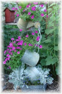 Tipsy Bucket Planter